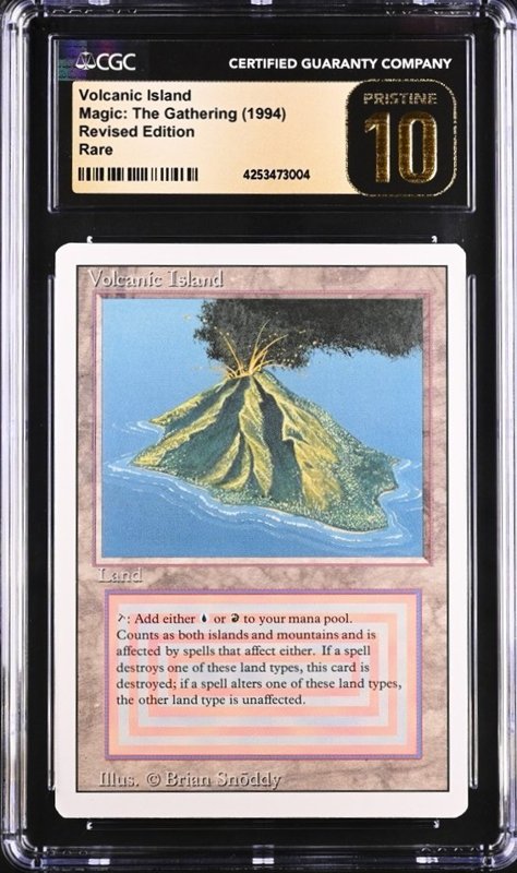 Graded collectible card